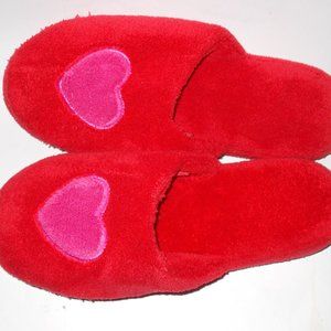 Bath & Body Works Red Slippers size 8-10